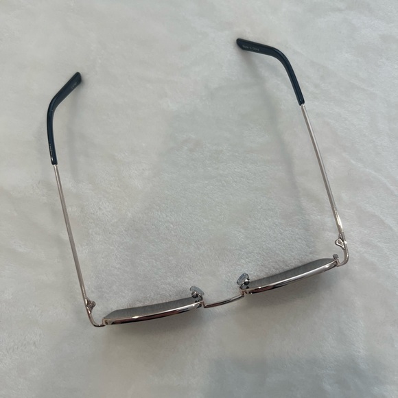 12th Tribe Rectangle Sunglasses in Black and Gold - Picture 4 of 5